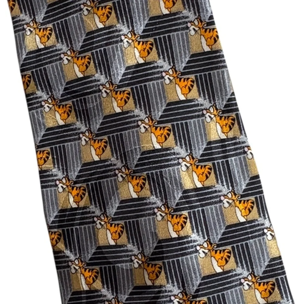 EUC Lot of 5 Character Ties Pooh Mickey Scooby Woody Tigger